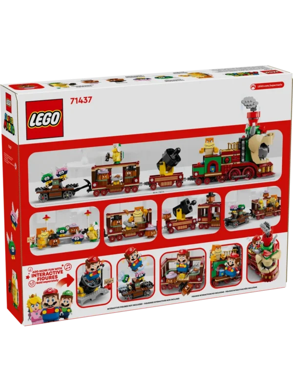 Lego 71437 Super Mario Поезд-экспресс Боузера
