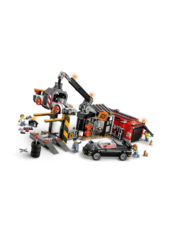 Lego 60472 Город Свалка металлолома с машинами