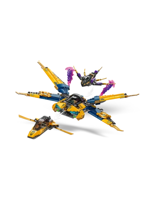 Lego 71833 Ниндзяго Штормовой истребитель Раса и Арина