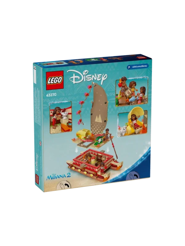 Lego 43270 Принцессы Дисней Катамаран приключений Моаны