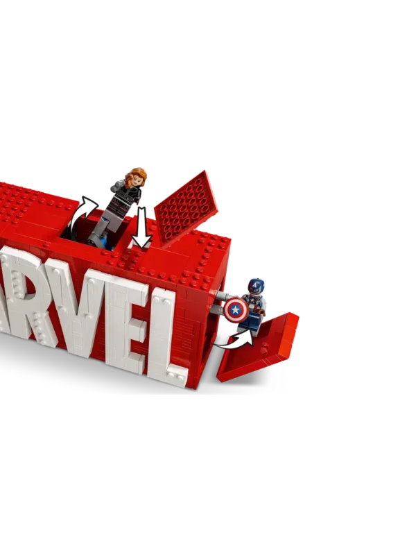Lego 76313 Супер Герои Логотип и минифигурки MARVEL