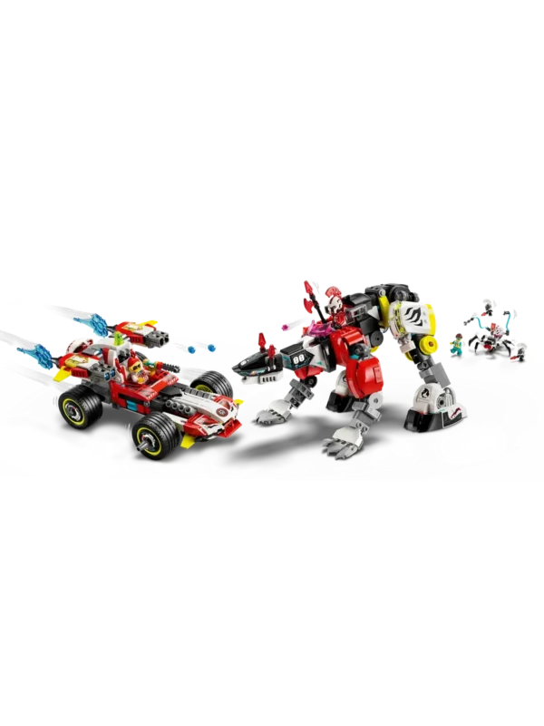 Lego 71497 DREAMZzz Робот-тигр Купера и гоночный болид Зеро