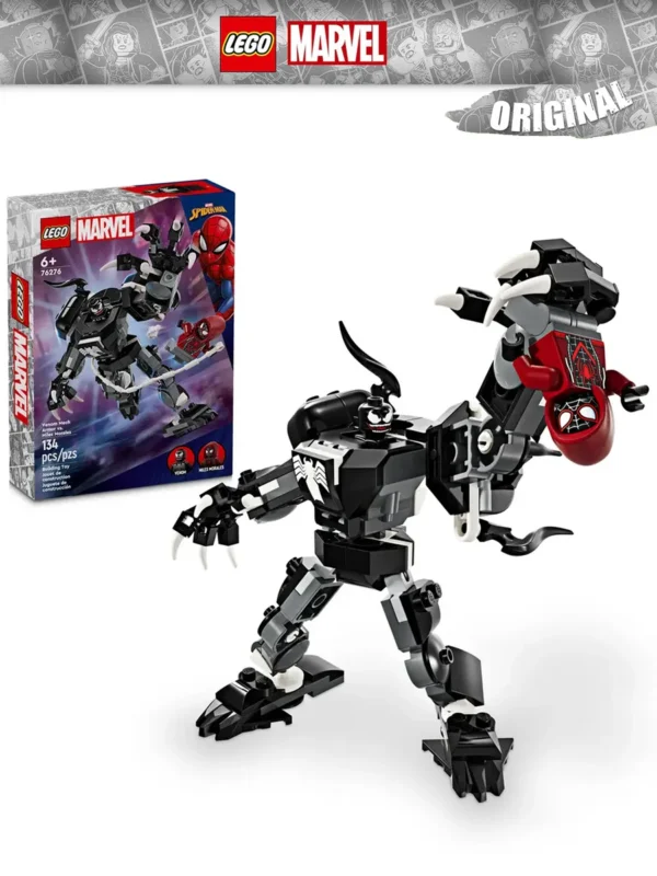 Lego 76276 Супер Герои Механическая броня Венома против Майлза Моралеса