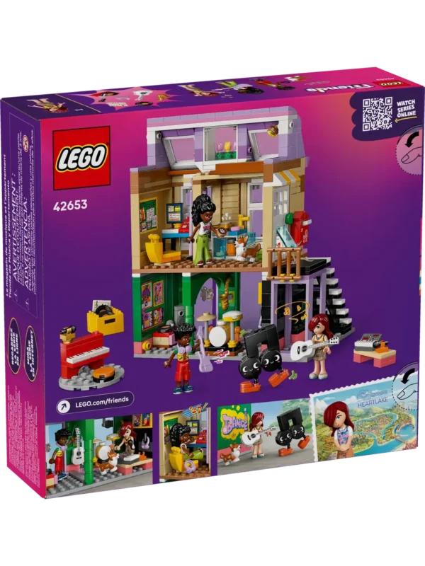 Lego 42653 Подружки Музыкальный магазин и квартира