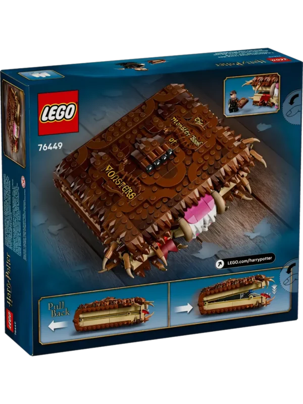 Lego 76449 Гарри Поттер Кусачая «Чудовищная книга о чудовищах»