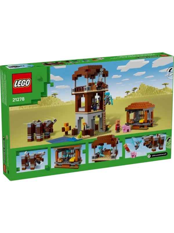 Lego 21278 Minecraft Аванпост разбойников и Разоритель