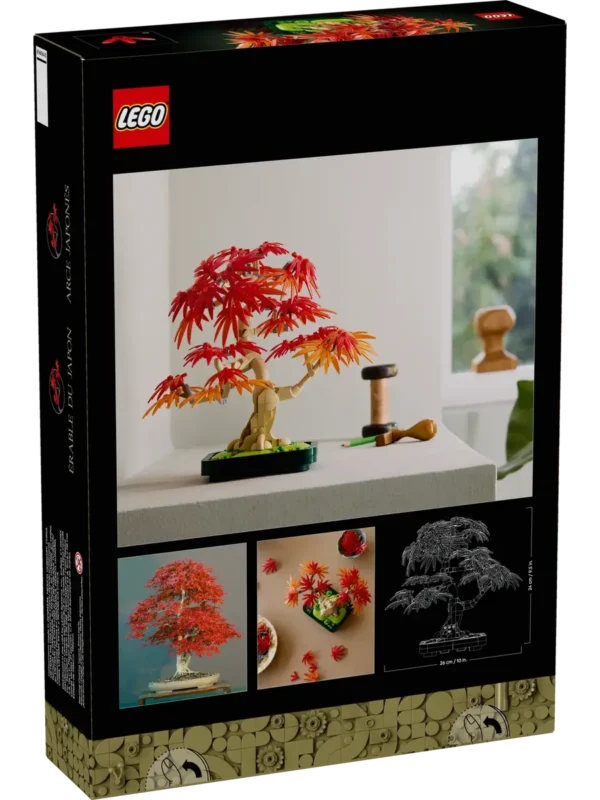 Lego 10348 Botanicals Дерево бонсай: красный японский клен