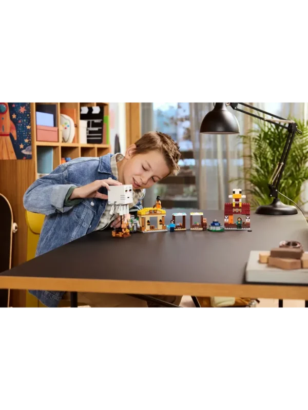 Lego 21273 Minecraft Нападение шара-гаста на деревню