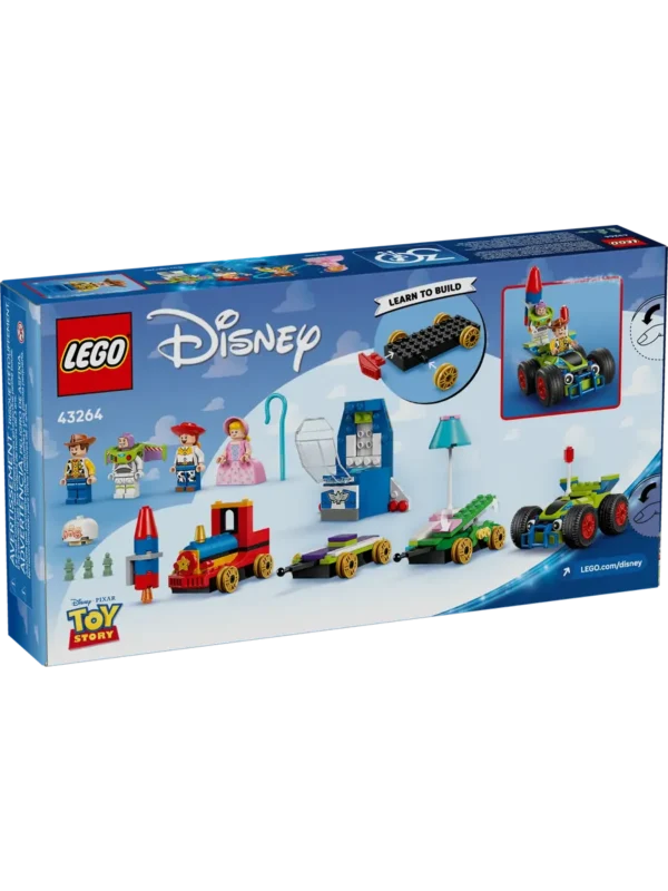 Lego 43264 Дисней Поезд и гоночная машинка из «Истории игрушек»
