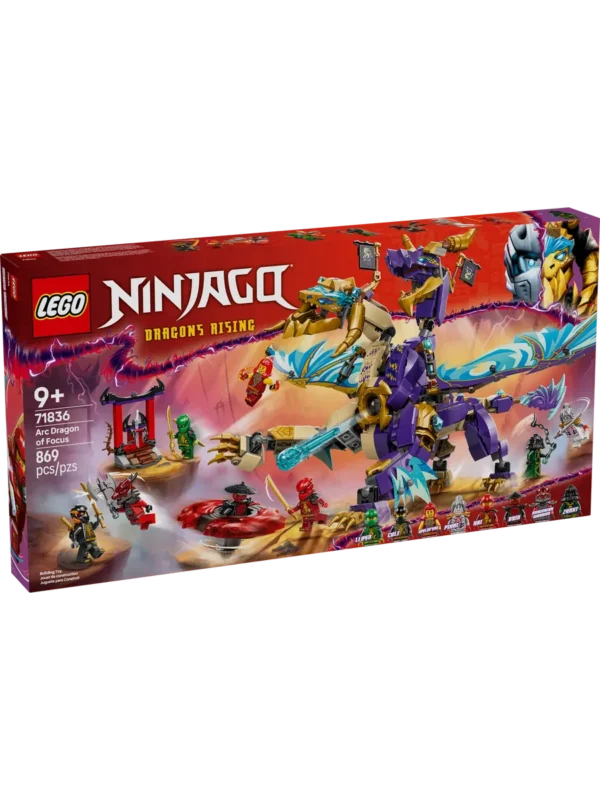 Lego 71836 Ниндзяго Дуговой дракон концентрации