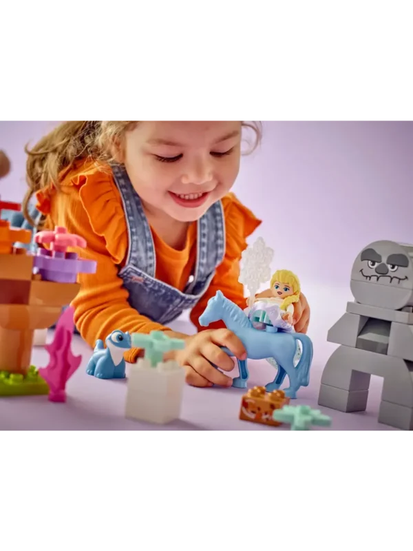 Lego 10418 Дупло Эльза и Бруни в зачарованном лесу