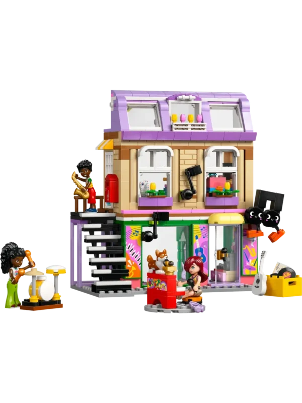 Lego 42653 Подружки Музыкальный магазин и квартира