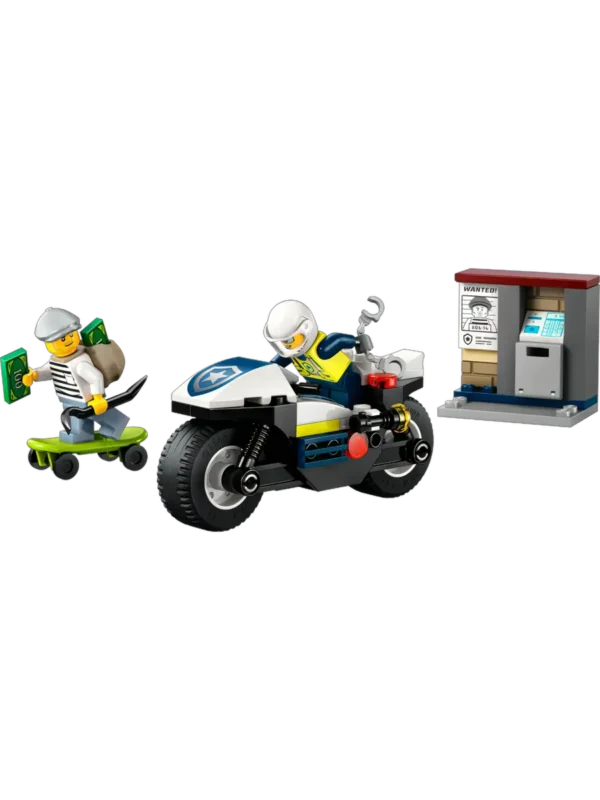 Lego 60455 Город Погоня на полицейском мотоцикле