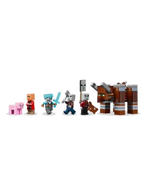 Lego 21278 Minecraft Аванпост разбойников и Разоритель