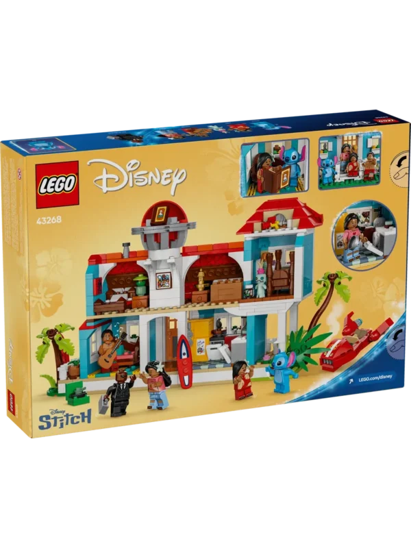 Lego 43268 Дисней Пляжный домик Лило и Стича