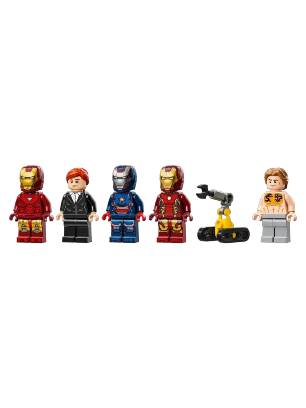 Lego 76315 Супер Герои Лаборатория Железного человека: зал брони