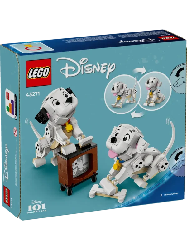 Lego 43271 Дисней Лаки и Пенни, щенки из «101 далматинца»