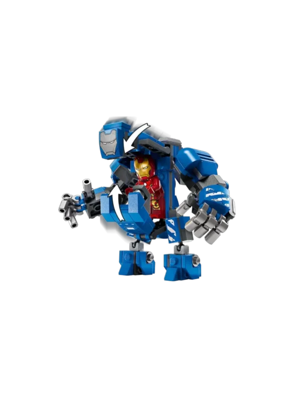 Lego 76315 Супер Герои Лаборатория Железного человека: зал брони