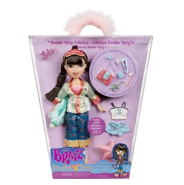 Bratz 43550 Джейд Slumber Party с аксессуарами.