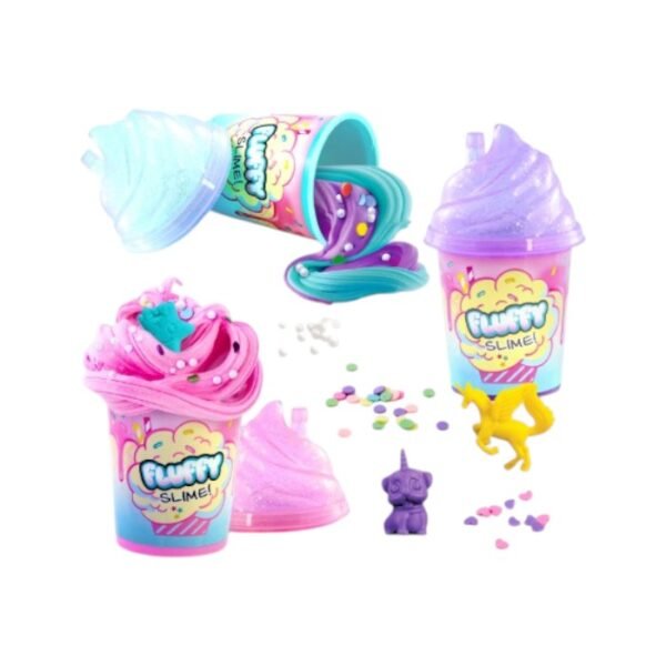 CL 101CL Игровой набор для создания слайма Fluffy shaker, 3 шт