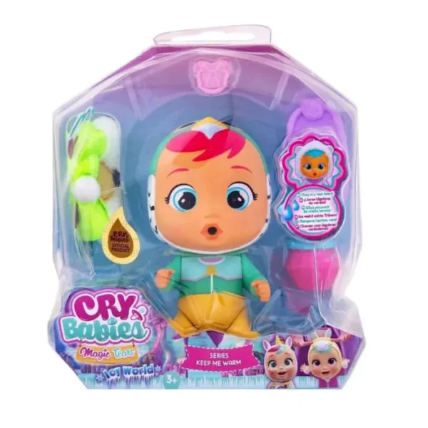 Cry Babies 42619 Согрей меня кукла Кора 12см
