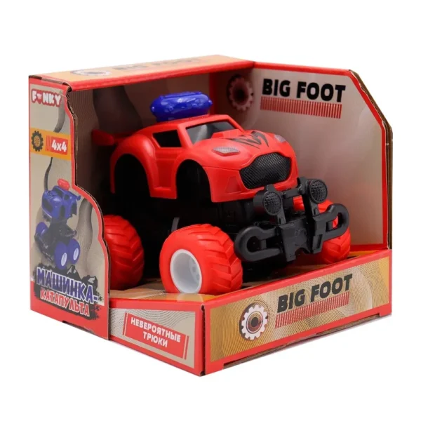 Funky Toys FT97962 Фрикционная машинка "Катапульта" 4х4 синяя