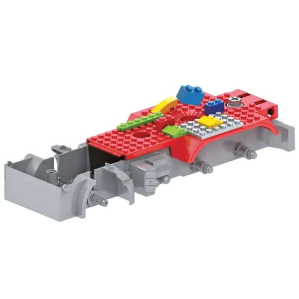 Funky toys FT61114 Пожарная машина-конструктор, фрикционная, свет, звук, вода 35см