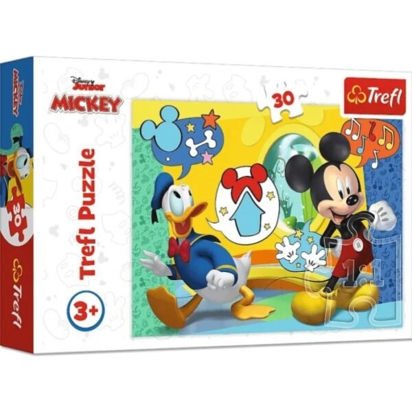 Trefl 18289T Пазл Микки Маус, 30 деталей