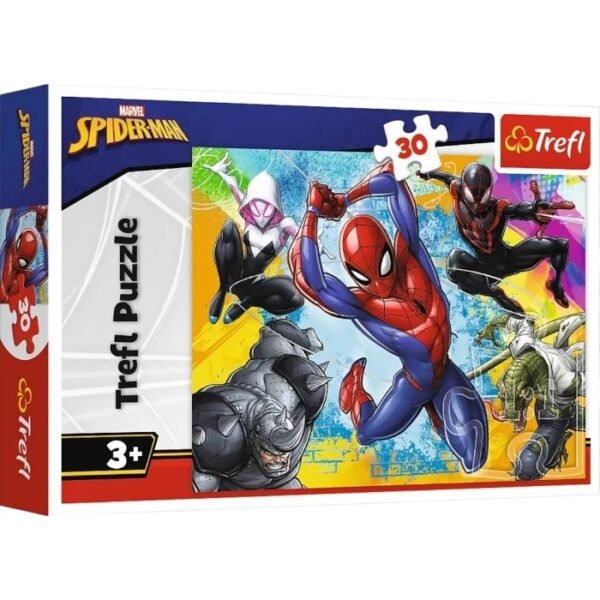 Trefl 18307T Пазл Человек паук, 30 деталей