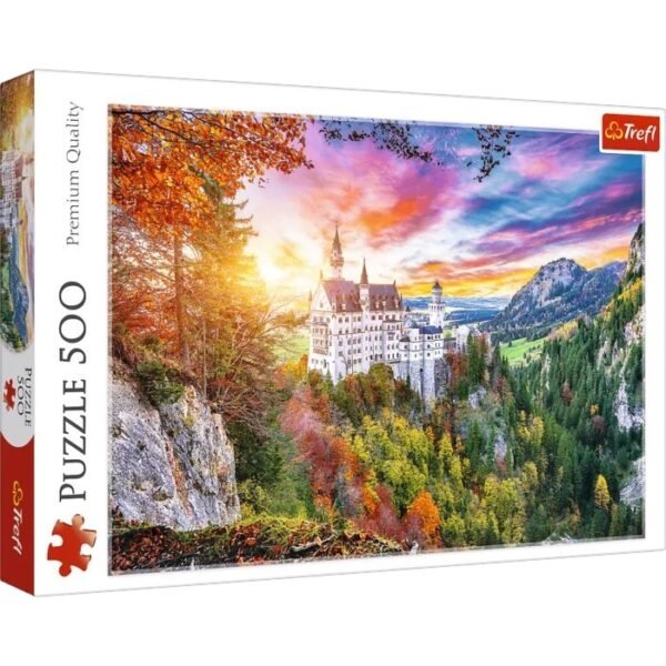 Trefl 37427T Пазл Замок Нойшванштайн, 500 деталей