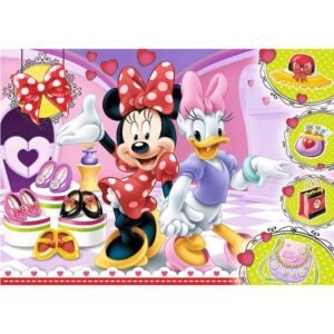 Trefl Glitter 14820T Пазл Минни и блёстки, 100 деталей