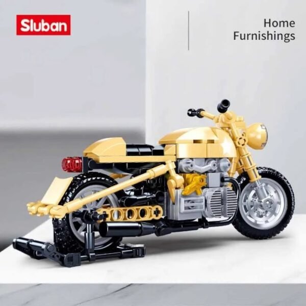 КОНСТРУКТОР SLUBAN ПЛАСТМАССОВЫЙ "МОДЕЛЬКИ: МОТОБАЙК R75" (223 ДЕТ.) M38-B0959