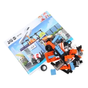 Конструктор SLUBAN Город Автомастерская, 340 дет. M38-B0759C