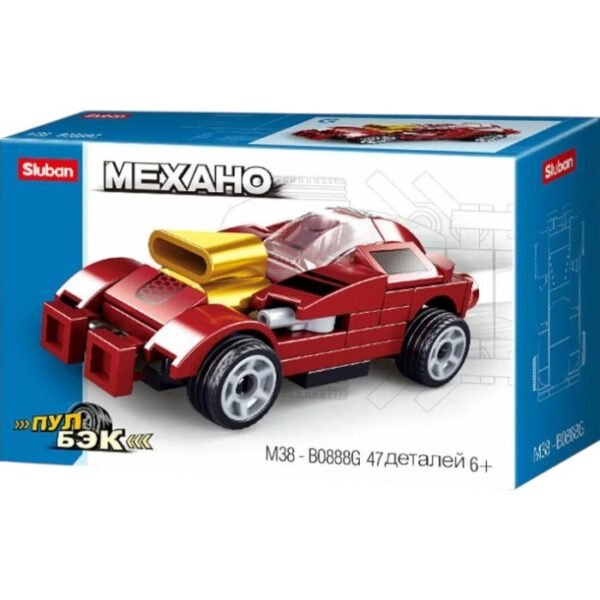 Конструктор SLUBAN Механо , 47 дет. M38-B0888G