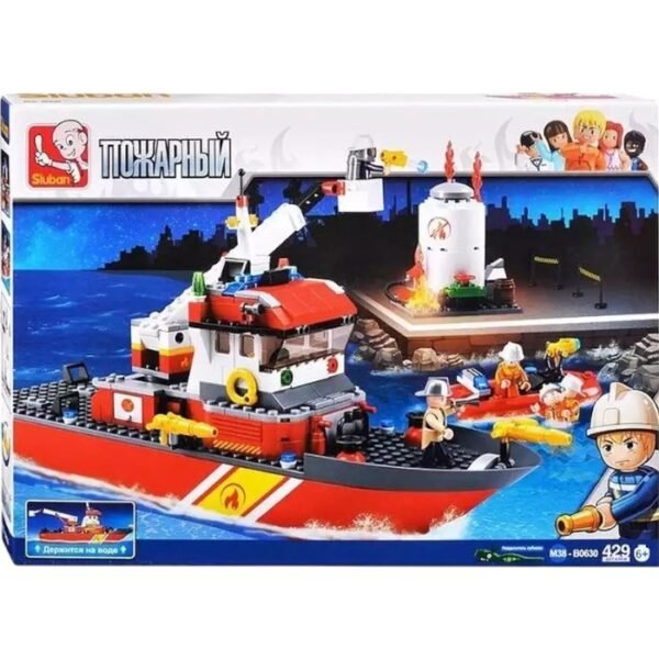 Конструктор SLUBAN Пожарные спасатели M38-B0630