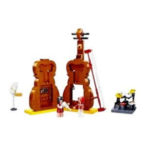 Конструктор пластиковый SLUBAN Скрипка 308 дет. M38-B0817