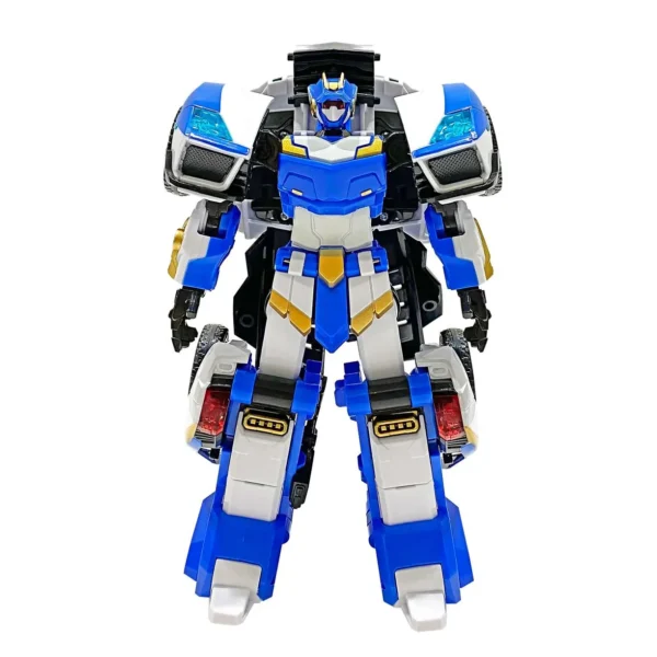Метал Кард Бот. 64305 Блю Коп трансформер 17 см, S1. METALCARDBOT