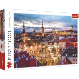 Trefl 10680T Пазл Площадь Ратуши в Таллине, 1000 деталей