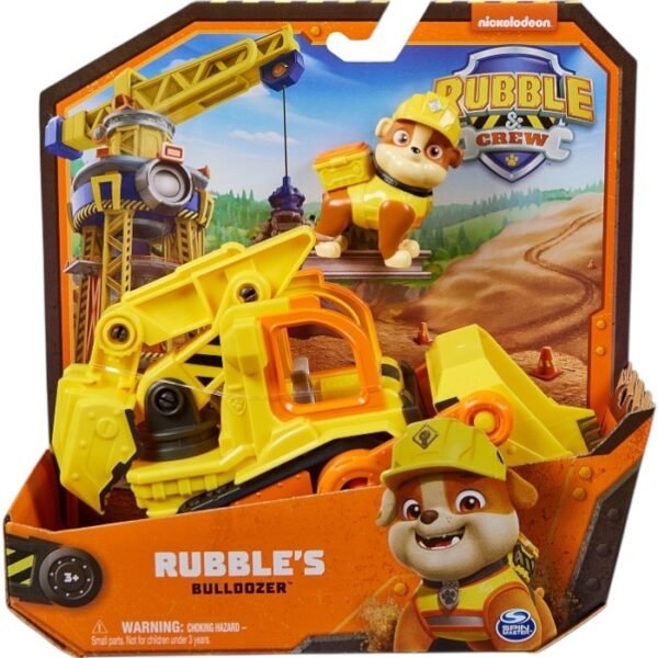 PAW Patrol 43696 Игровой набор Машинка с фигуркой Крепыш, 20см, Щенячий Патруль
