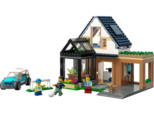 Lego 60398 Город Семейный дом и электромобиль