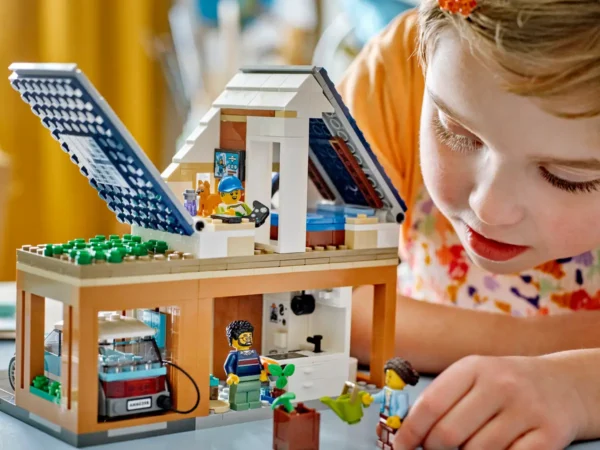 Lego 60398 Город Семейный дом и электромобиль