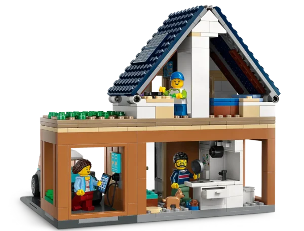 Lego 60398 Город Семейный дом и электромобиль