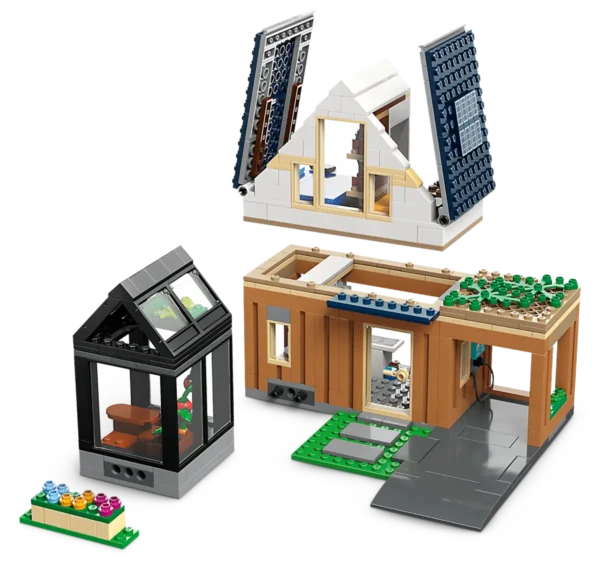 Lego 60398 Город Семейный дом и электромобиль