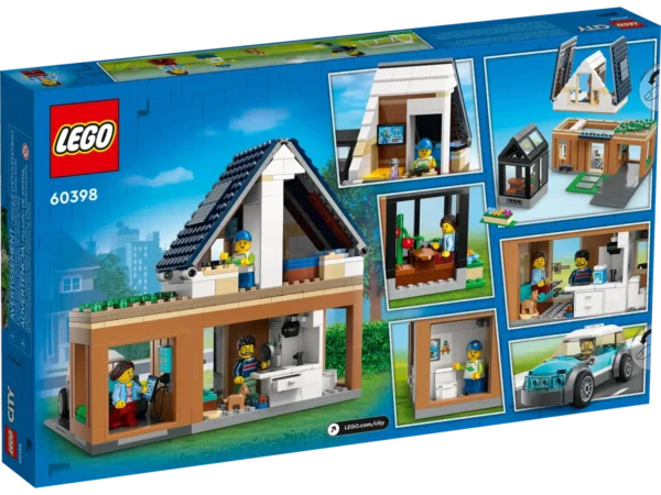 Lego 60398 Город Семейный дом и электромобиль
