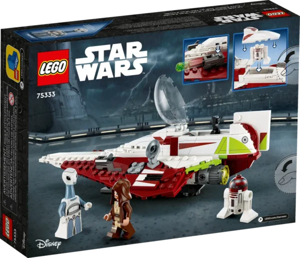 Lego 75333 Звездные войны Звездный истребитель джедаев Оби-Вана Кеноби