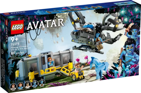 Lego 75573 Аватар Мобильная станция ОПР и конвертоплан Самсон в горах Аллилуйя