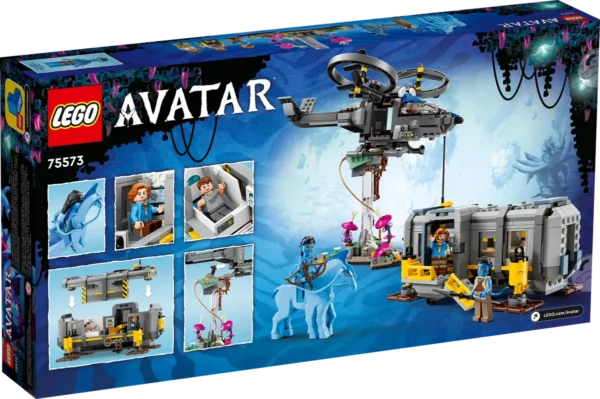Lego 75573 Аватар Мобильная станция ОПР и конвертоплан Самсон в горах Аллилуйя