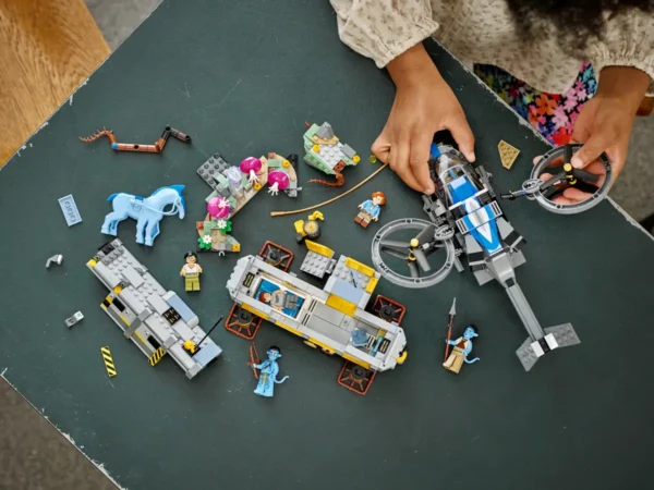 Lego 75573 Аватар Мобильная станция ОПР и конвертоплан Самсон в горах Аллилуйя