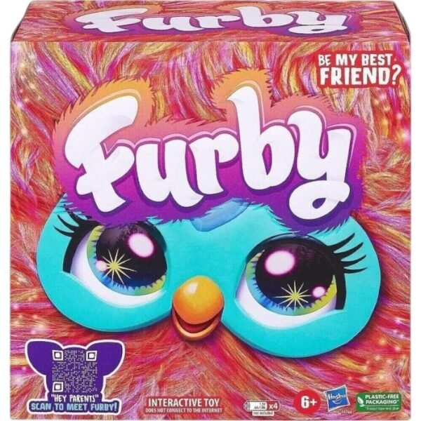 H F6744 Furby Интерактивная игрушка коралл