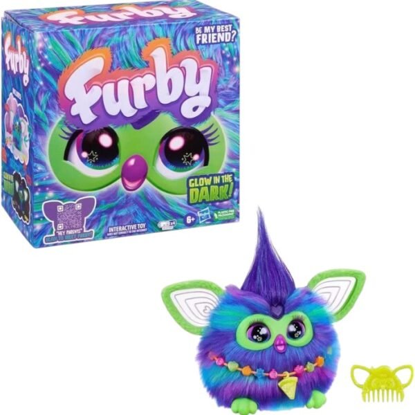 H F8901 Furby Интерактивная игрушка светится в темноте